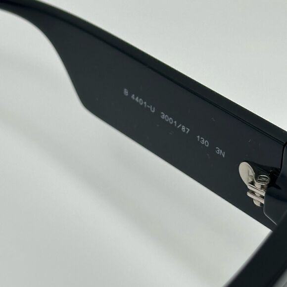 BURBERRY Sunglasses BE4401U 300187 Black/Dark Grey Unisex NEW - Picture 7 of 11